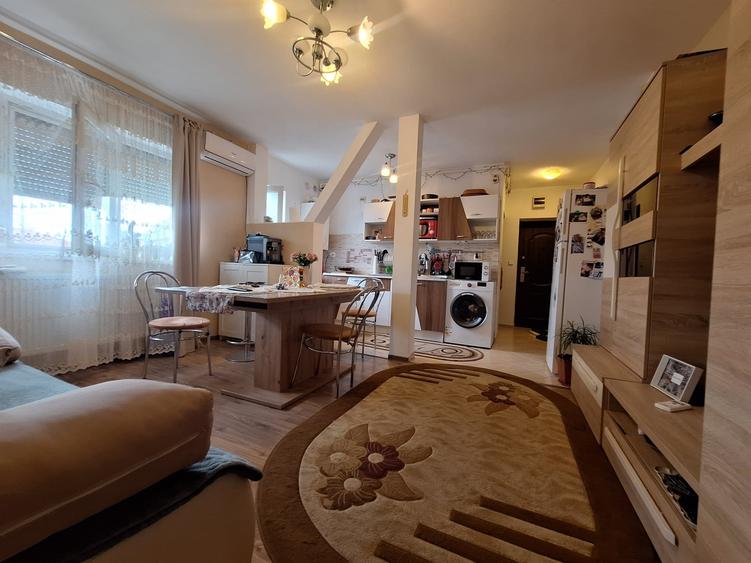 Apartament cu 2 camere semidecomandat, mobilat în Girocului