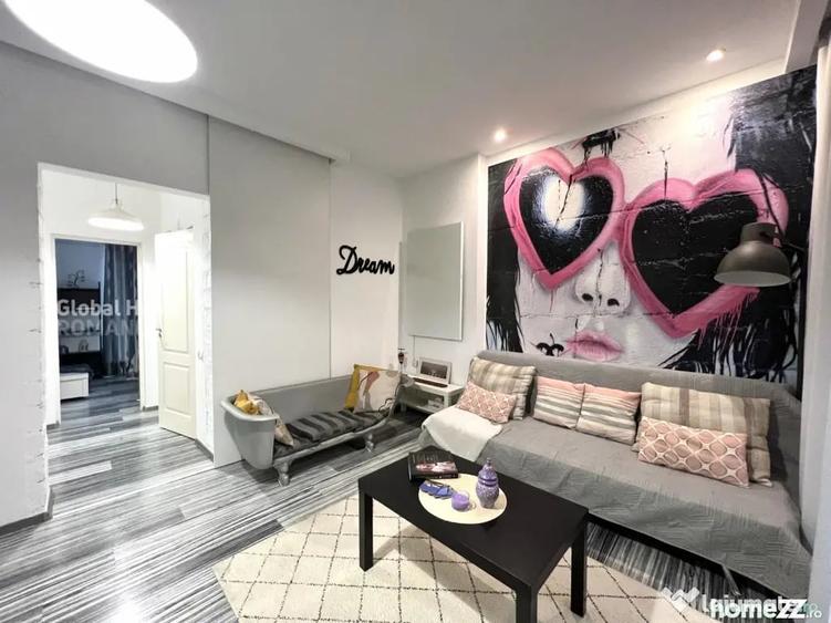 Apartament cu 2 camere semidecomandat în Calea Victoriei