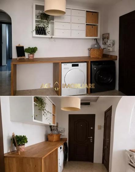 Apartament cu 3 camere decomandat, mobilat în Titan
