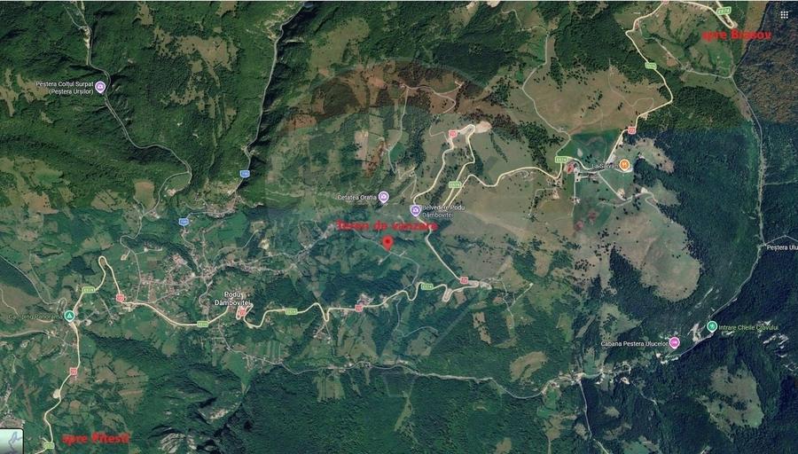 Teren Construcții intravilan de 4220 mp, în Dâmbovicioara