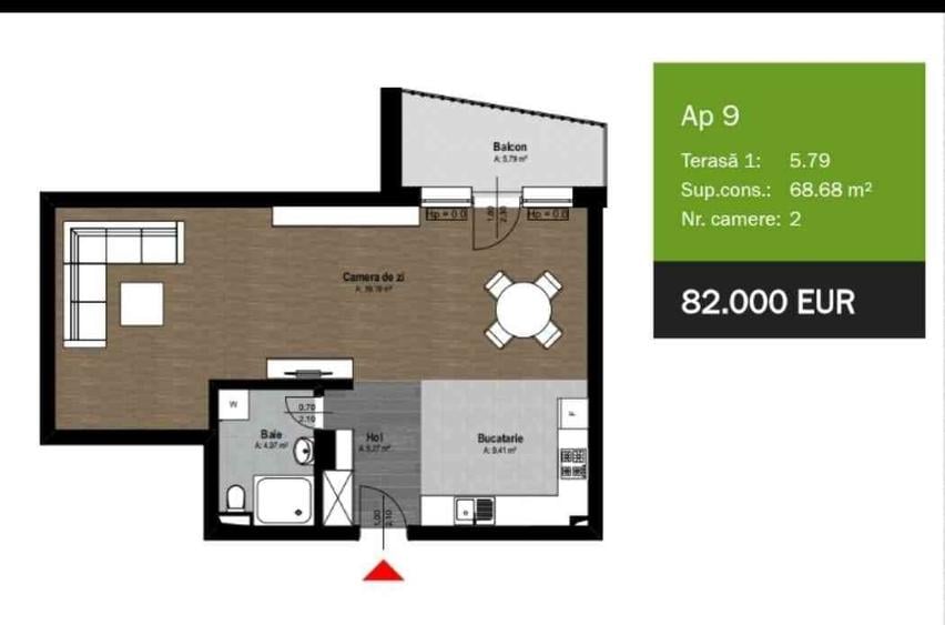 Apartament nou in Baile Felix cel mai bun pret - 13