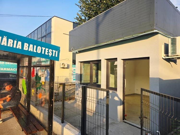 Spatiu comercial central Balotesti, 21.3 mp, curte 25mp, complet renovat - 9