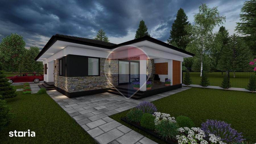 Casă cu 4 camere cu Teren 550 Mp în Recea