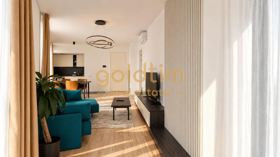 Apartament cu 2 camere decomandat, mobilat în Herăstrău