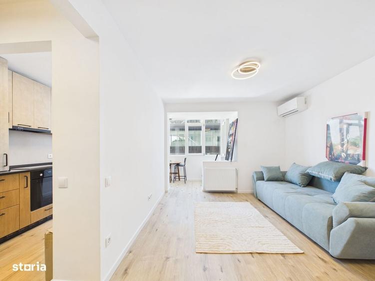 Apartament cu 2 camere în Barbu Văcărescu