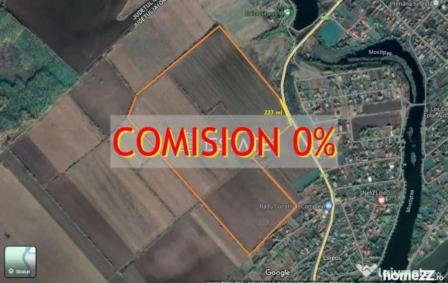Teren de 33000 mp, în Sinești