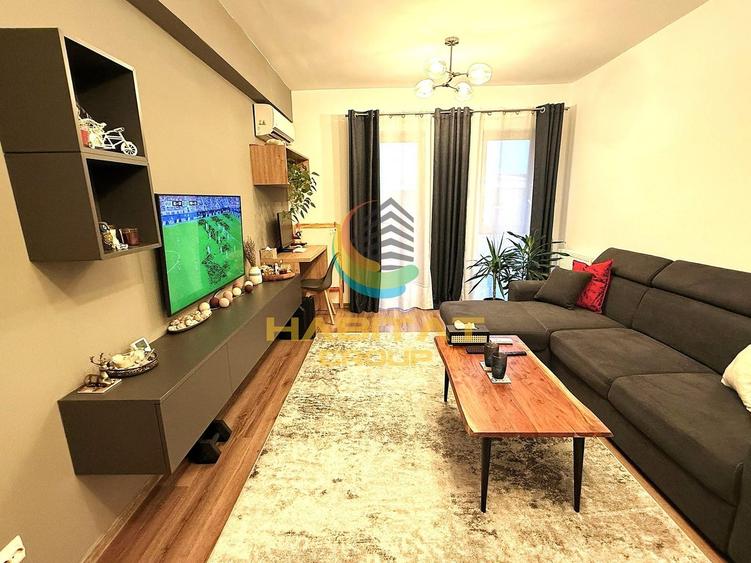 Apartament cu 2 camere decomandat, mobilat în Metalurgiei
