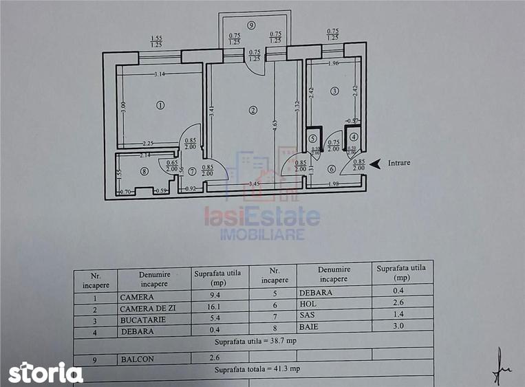 Apartament cu 2 camere semidecomandat în Mircea cel Bătrân