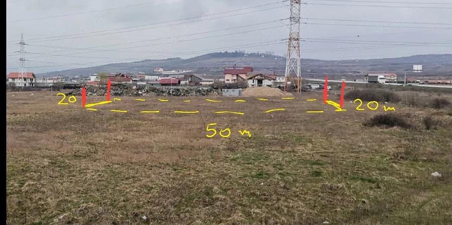 Teren de 1000 mp, în Central