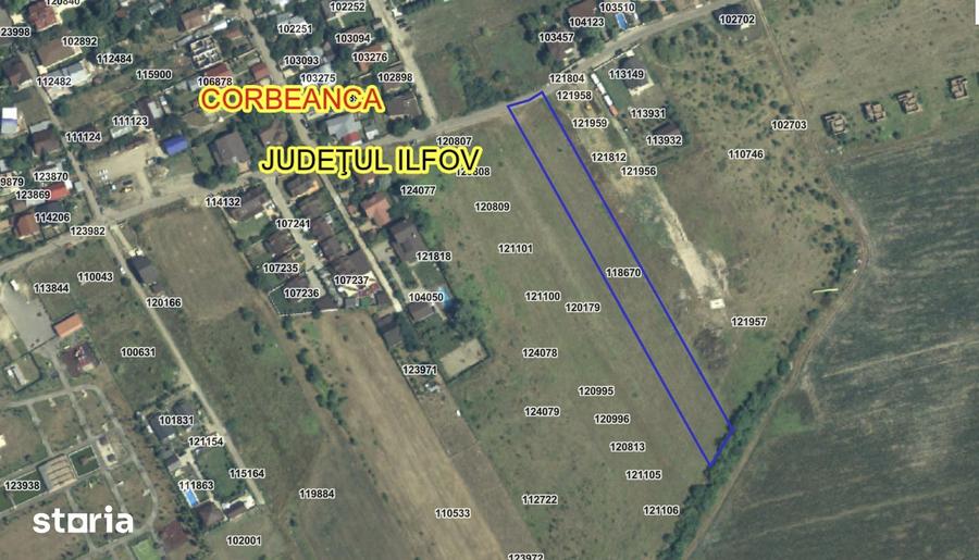Teren de 5187 mp, în Corbeanca