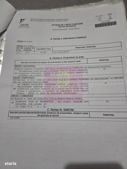 Spațiu comercial, în Albota