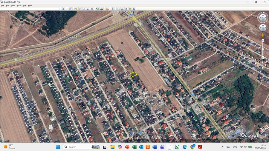 Teren Construcții intravilan de 700 mp, în Berceni