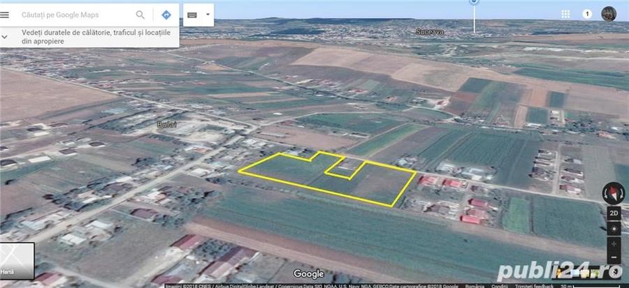 Teren de 12300 mp, în Moara