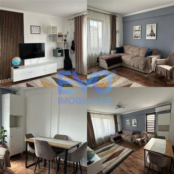 Apartament 3 camere, 70mp, 2 balcoane, lo de parcare, AC, V - 5
