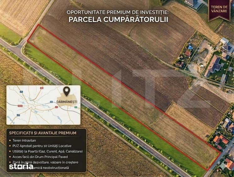 Teren de 14404 mp, în Dărmănești