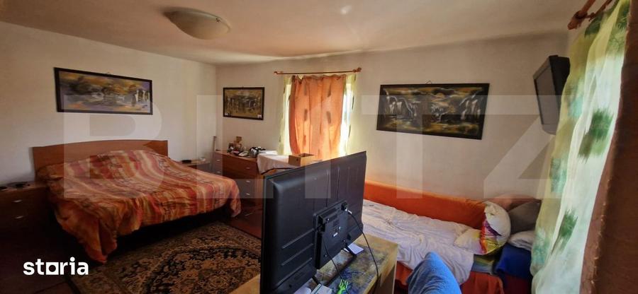 Casă cu 2 camere cu Teren 651 Mp în Romanești