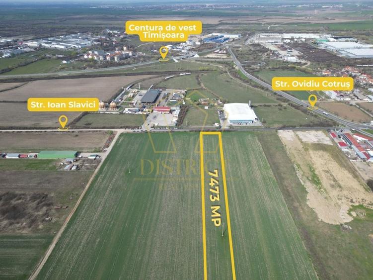 Teren Construcții intravilan de 7473 mp, în Freidorf