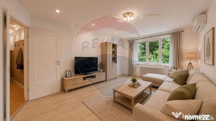 Apartament cu 2 camere decomandat în Gemenii