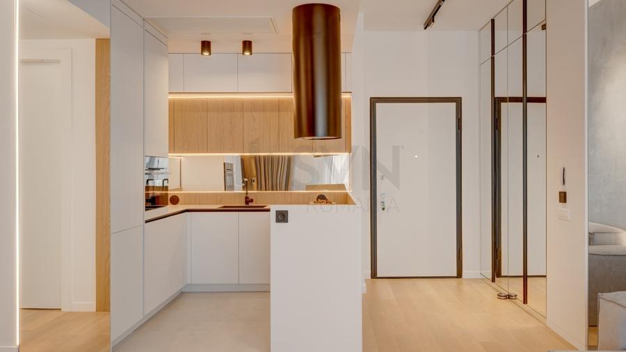 Apartament cu 2 camere semidecomandat, mobilat în Barbu Văcărescu