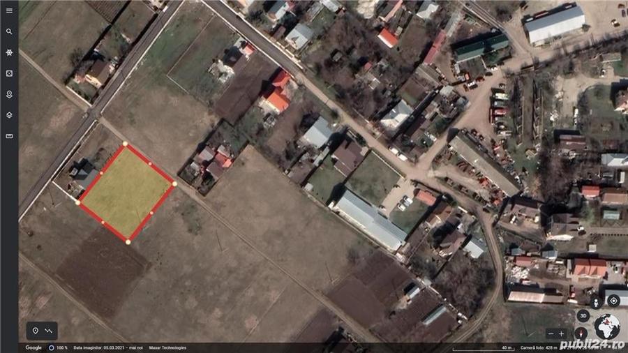 Teren de 2000 mp, în Central