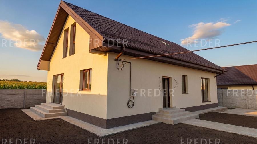 Casă individuală cu 5 camere și 3 băi – Finisată la cheie - 1