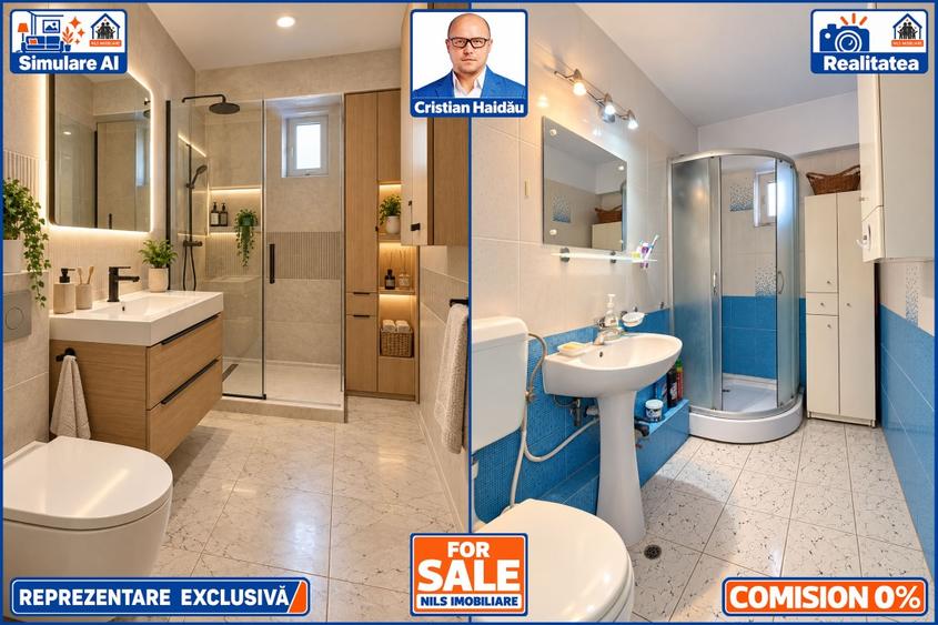 Apartament cu 4 camere decomandat în Calea Călărașilor