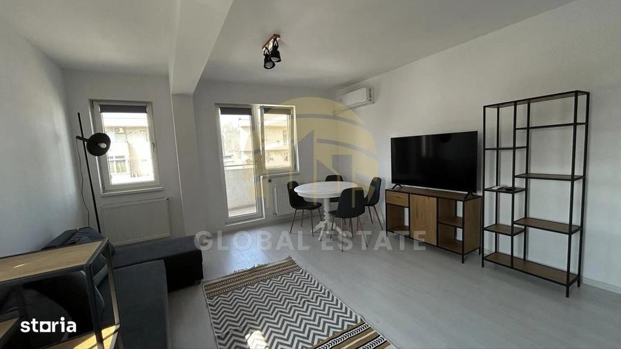 Apartament cu 2 camere semidecomandat, mobilat în Berceni — fotografia 1