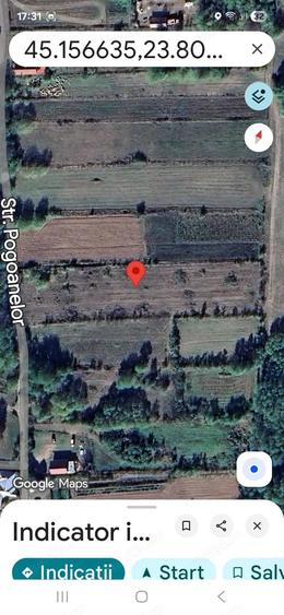 Teren de 5200 mp, în Polovragi