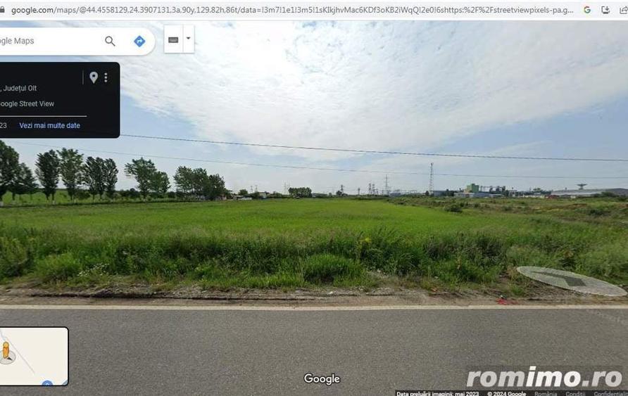 Teren de 4200 mp, în Central
