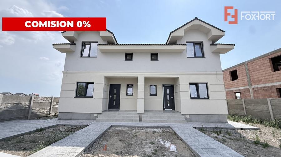 Duplex cu 4 camere cu Teren 290 Mp în Moșnița Nouă