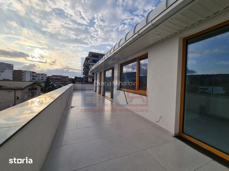 Apartament 4 camere cu terasa 50 mp, bloc boutique in zona Domenii