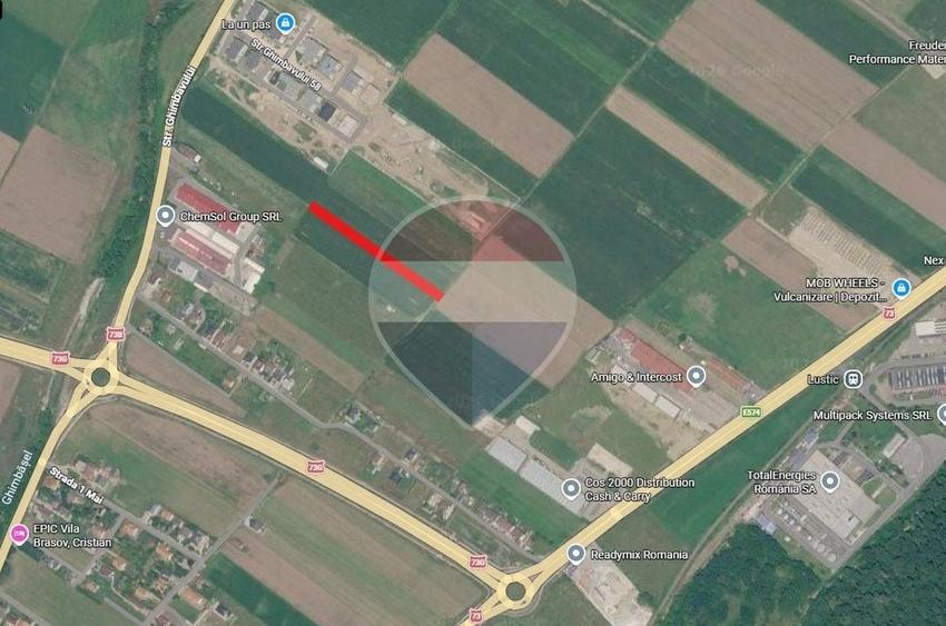 Teren Construcții intravilan de 3331 mp, în Cristian