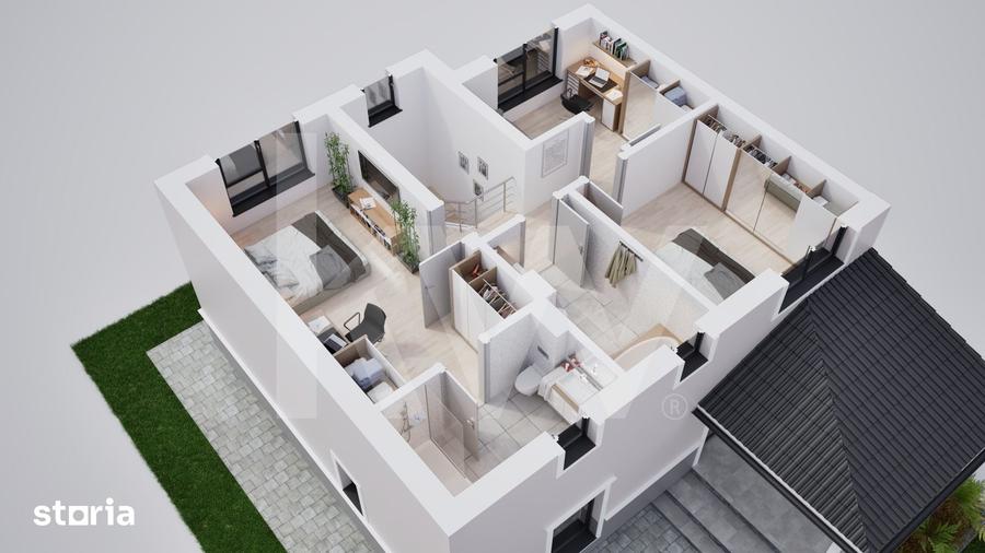 Casă cu 5 camere cu Teren 210 Mp în Șura Mică