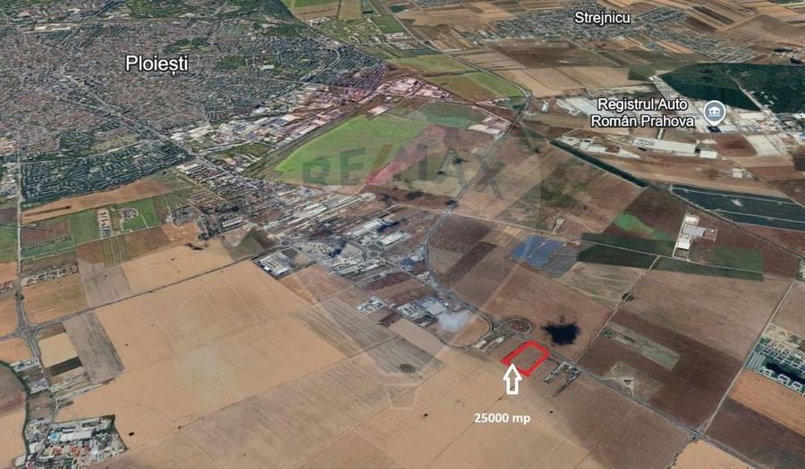 Teren Construcții intravilan de 25000 mp, în Nord-Vest