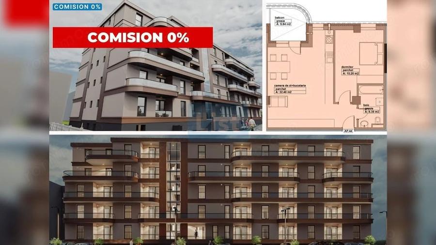 Apartament cu 2 camere decomandat în Hotvon
