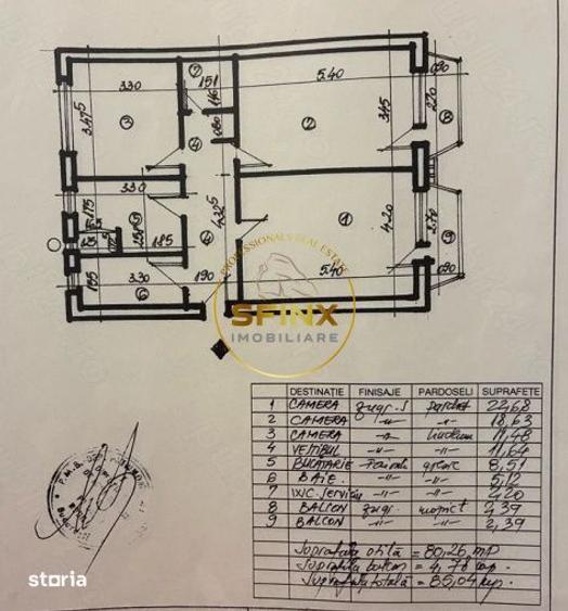 Apartament cu 3 camere decomandat, mobilat în Centrul Civic