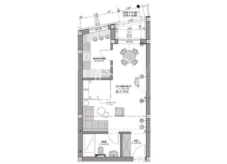 Apartament cu 5 camere în Turnișor
