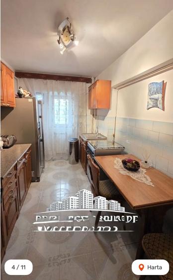 Apartament cu 3 camere decomandat în Gară