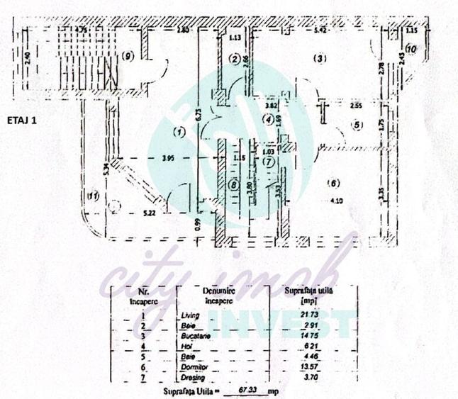 Casă individuală cu 9 camere cu Canalizare în 13 Septembrie