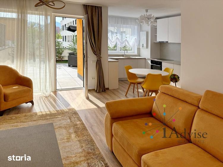 Apartament cu 2 camere decomandat în Valea Cetății