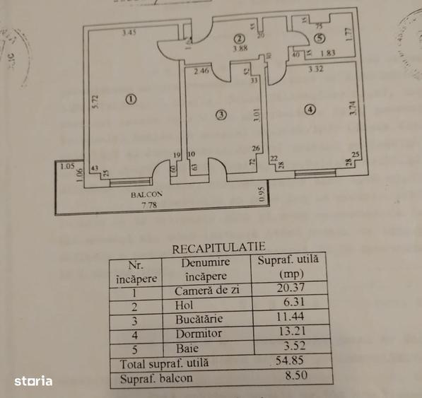 Apartament cu 2 camere în Dorobanți