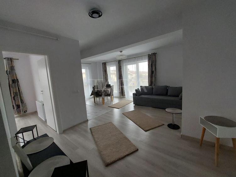 Apartament cu 2 camere semidecomandat, mobilat în Florești