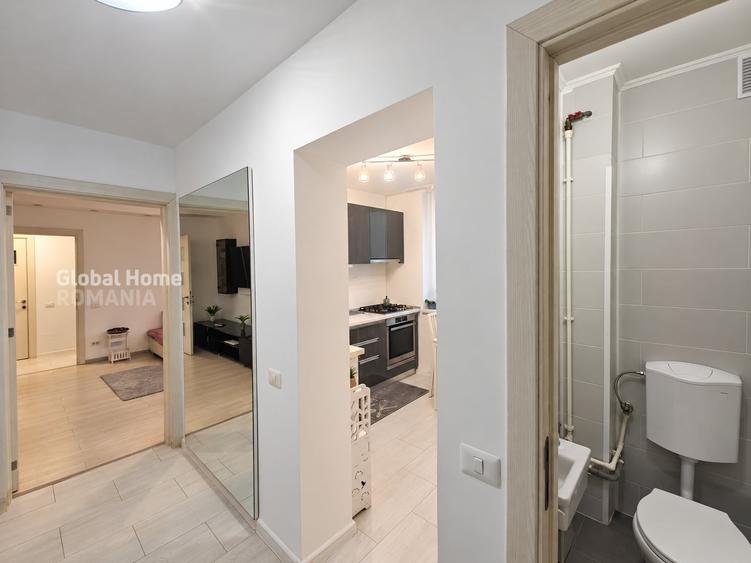 Apartament cu 3 camere semidecomandat, mobilat în Gara de Nord