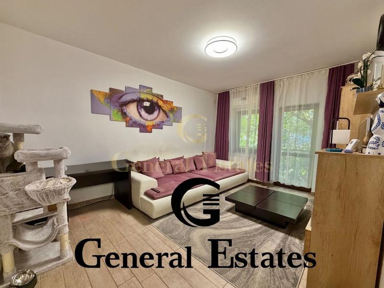 Apartament cu 2 camere semidecomandat, mobilat în Moara de Vânt