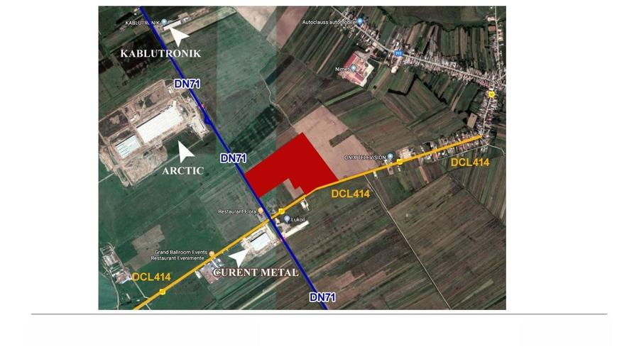 Teren Construcții intravilan de 99330 mp, în Ulmi