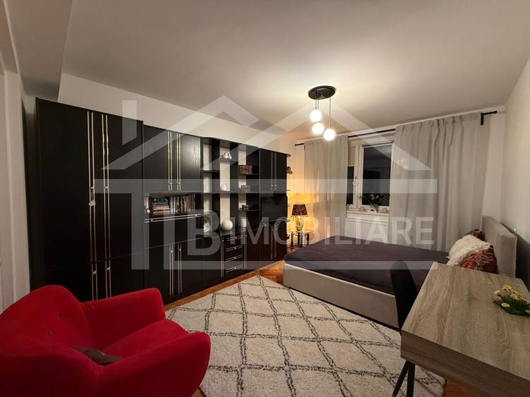 Apartament cu 2 camere decomandat, mobilat în 7 Noiembrie