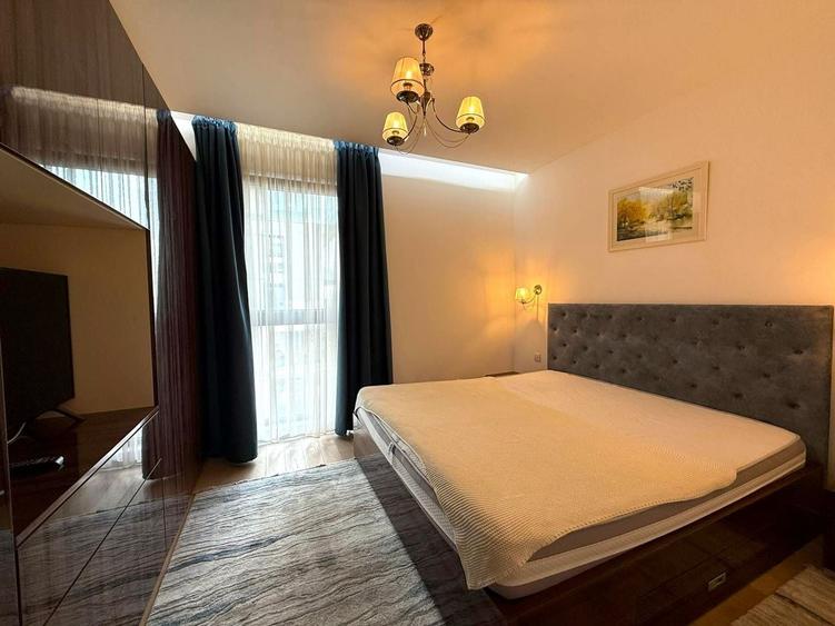 Apartament cu 2 camere decomandat, mobilat în Herăstrău