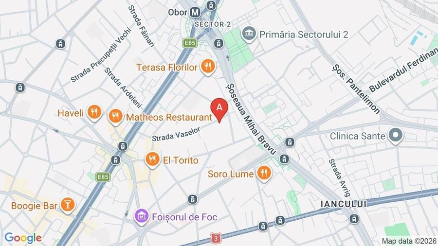 Garsonieră decomandată, mobilată în Obor