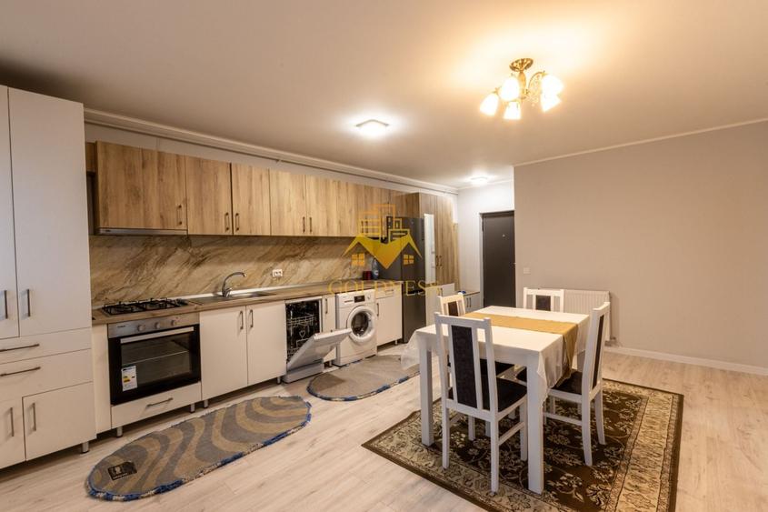 Apartament cu 3 camere semidecomandat, mobilat în Florești