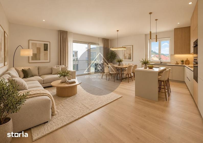 Apartament cu 3 camere în Central